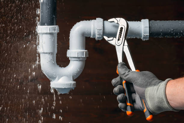 Professional Leak Detection technician working in Bellevue, MI